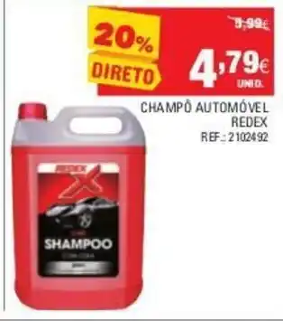 Continente Champô Automóvel Redex promoção