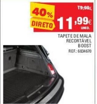 Continente Tapete de Mala Recortável Boost promoção