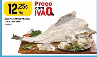 Intermarché Bacalhau promoção