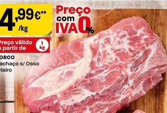 Intermarché Carne suína promoção