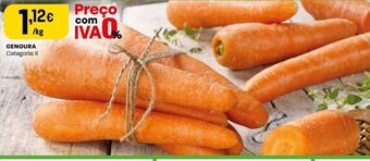 Intermarché Cenouras promoção