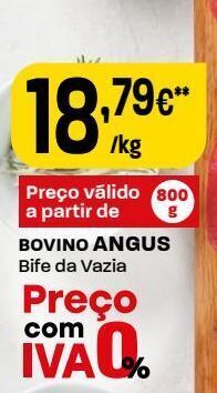 Intermarché Carne bovina promoção