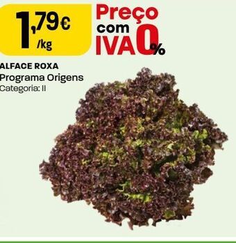 Intermarché Alface promoção
