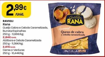 Intermarché Ravioli rana promoção