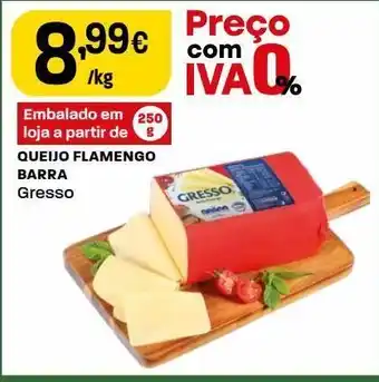 Intermarché Queijo de barra gresso promoção