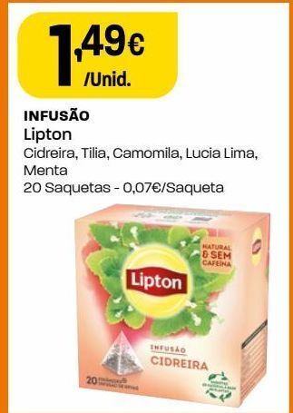 Intermarché Infusão lipton promoção