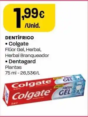 Intermarché Pasta de dentes colgate promoção