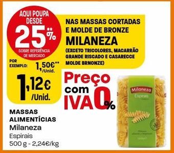 Intermarché Macarrão milaneza promoção