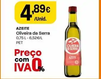 Intermarché Azeite extravirgem oliveira da serra promoção