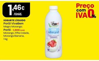 Intermarché Iogurte porsi promoção
