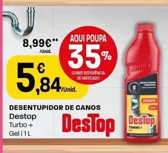 Intermarché Desentupidor destop promoção