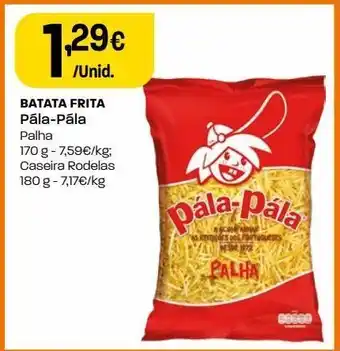 Intermarché Batata palito pála-pála promoção