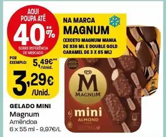 Intermarché Gelados magnum promoção