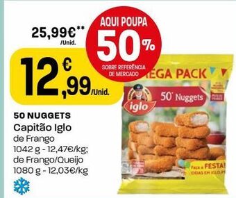 Intermarché Nuggets de frango iglo promoção