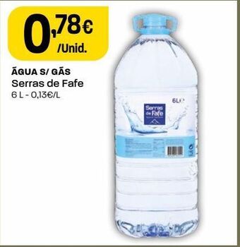 Intermarché Água promoção