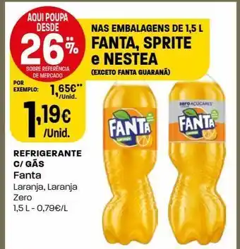 Intermarché Refrescos fanta promoção
