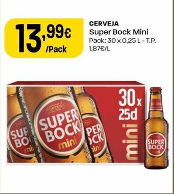 Intermarché Cerveja super bock promoção