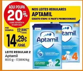 Intermarché Leite em pó aptamil promoção