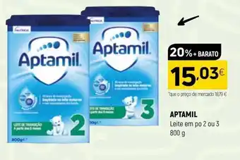 Leite em pó aptamil