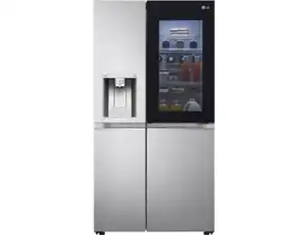 Frigorífico americano lg instaview gsxv90bsde craftice (outlet grade b - no frost - 179 cm - 635 l - inox)