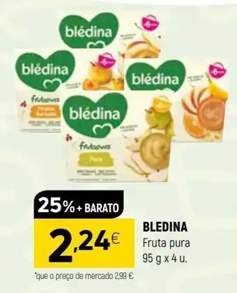 Coviran Polpa de frutas blédina promoção