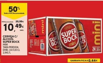 Continente Bom dia Cerveja super bock promoção