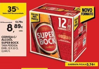 Continente Bom dia Cerveja super bock promoção