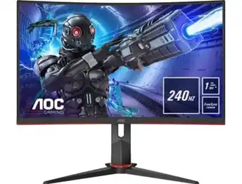 Worten Monitor curvo gaming aoc c32g2ze/bk (31.5'' - 1 ms - 240 hz) promoção