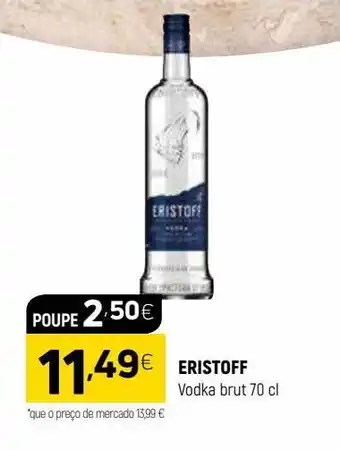 Coviran Vodka eristoff promoção