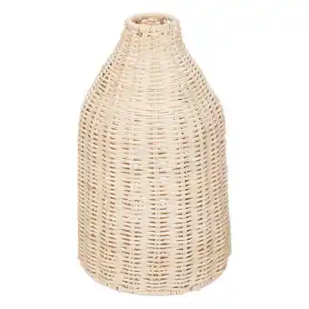 Jarra bege em rattan sea view
