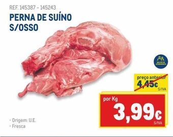 Makro Carne suína promoção