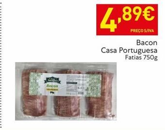 Recheio Bacon promoção