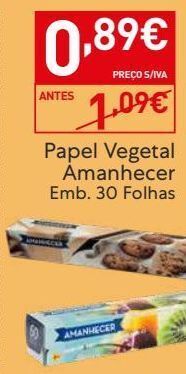 Recheio Papel vegetal amanhecer promoção
