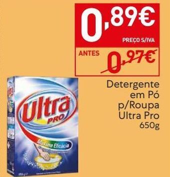 Recheio Detergente em pó ultra pro promoção