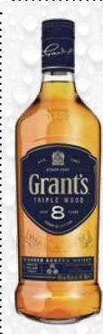 Recheio Uísque grant's promoção