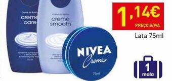 Recheio Gel de banho nivea promoção