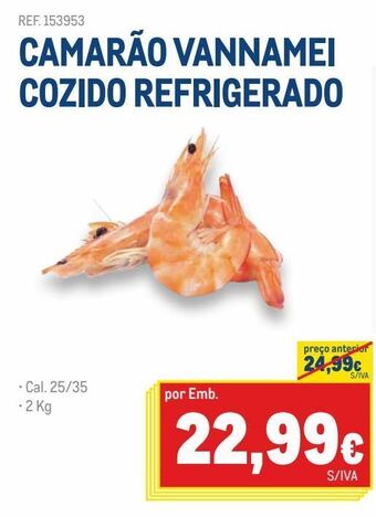 Makro Camarão promoção