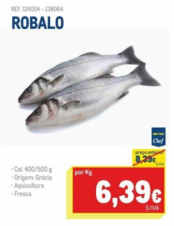 Makro Robalo promoção