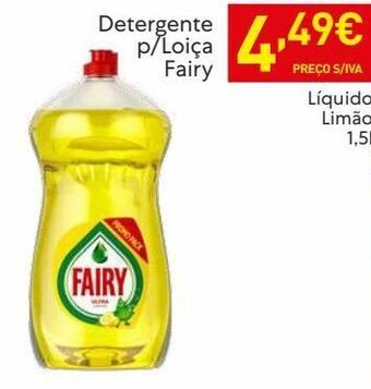 Recheio Detergente lavalouça fairy promoção