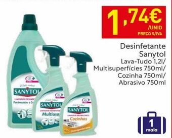 Recheio Desinfetante sanytol promoção