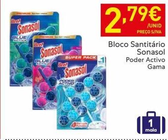Recheio Pastilhas para wc sonasol promoção