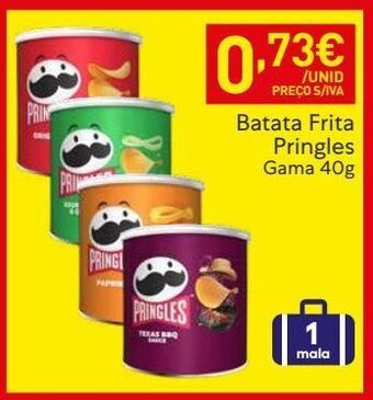Recheio Batata chips pringles promoção