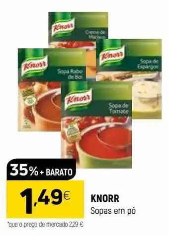 Coviran Sopa knorr promoção