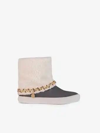 Botas efeito de pelo
