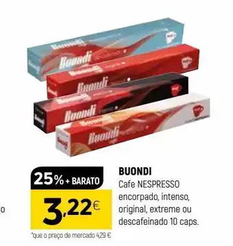 Coviran Café buondi promoção