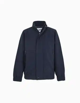 Blusão bomber para menino, azul escuro