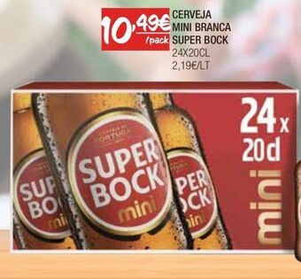 Spar Cerveja super bock promoção