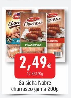 Froiz Salsicha nobre promoção