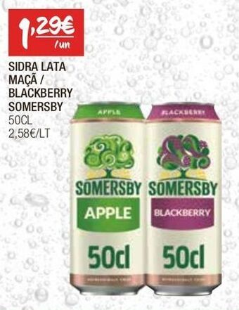 Spar Sidra somersby promoção