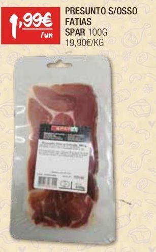 Spar Presunto spar promoção